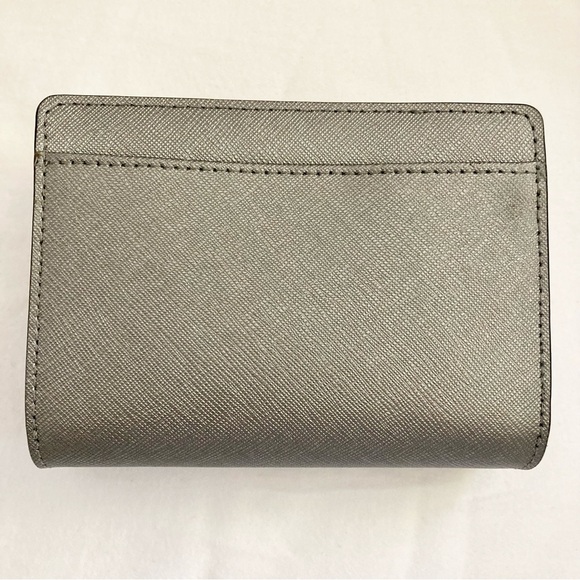 Kate Spade Set Matching Metallic Saffiano Leather Crossbody/Handbag + Wallet - Picture 12 of 16